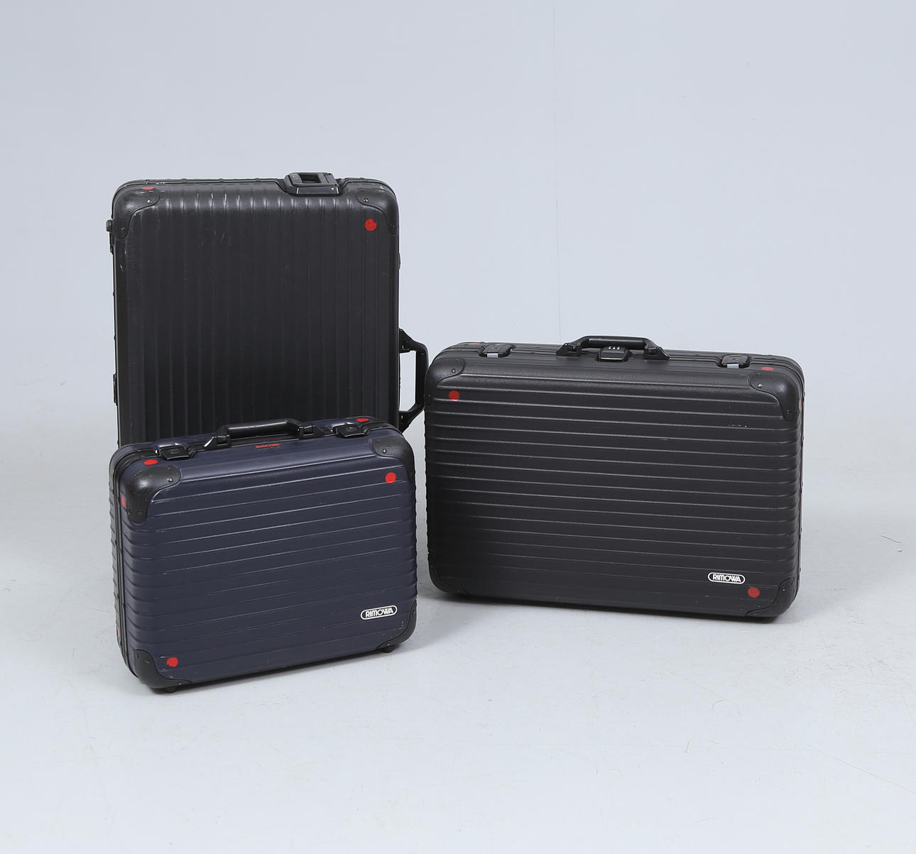 SUITCASES, 3 pcs, Rimowa.