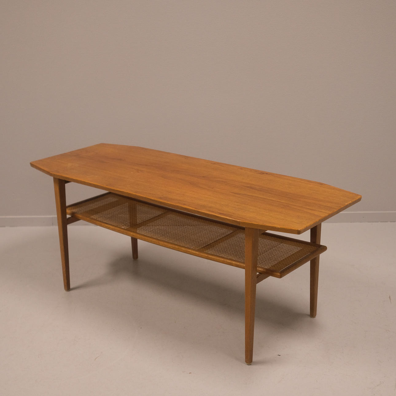 COFFEE TABLE, TEAK, 1960S.