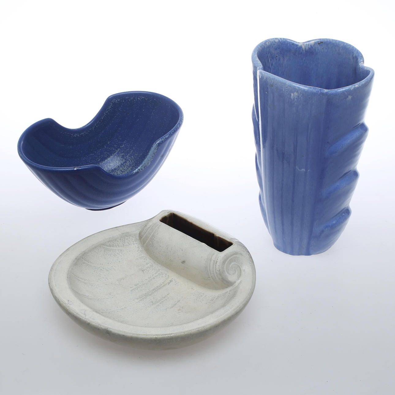 VAS, ASKFAT och SKÅL stengods, Gunnar Nylund, Rörstrand.