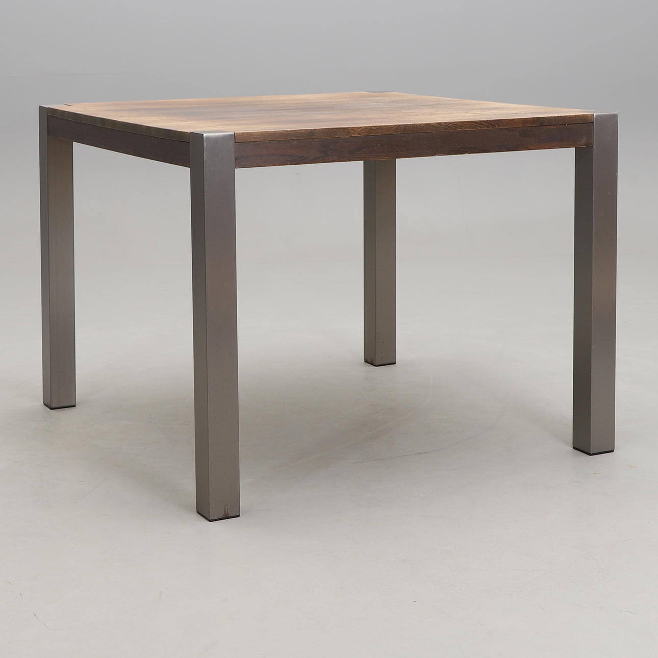 BAR TABLE, oak and metal, 2007.