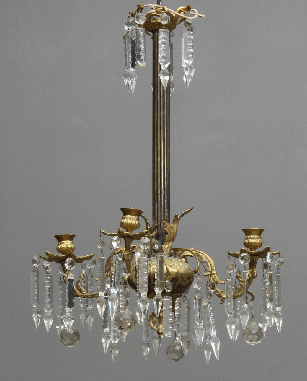 LJUSKRONA, 4 ljusarmar, 1900-tal.