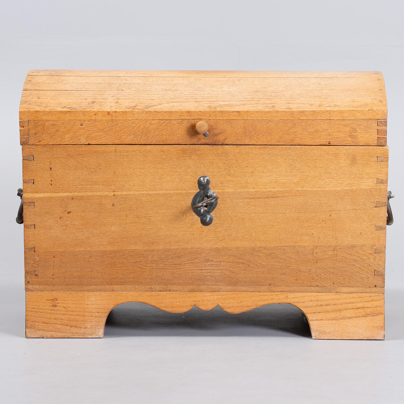 Oak chest. Denmark, early 20th century.