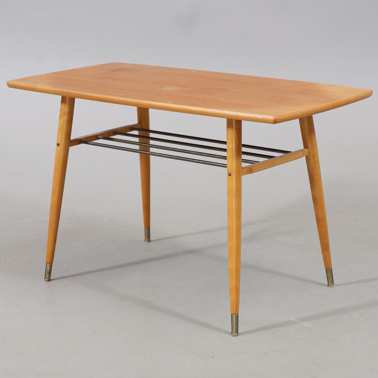 COFFEE TABLE, teak, 1960s.