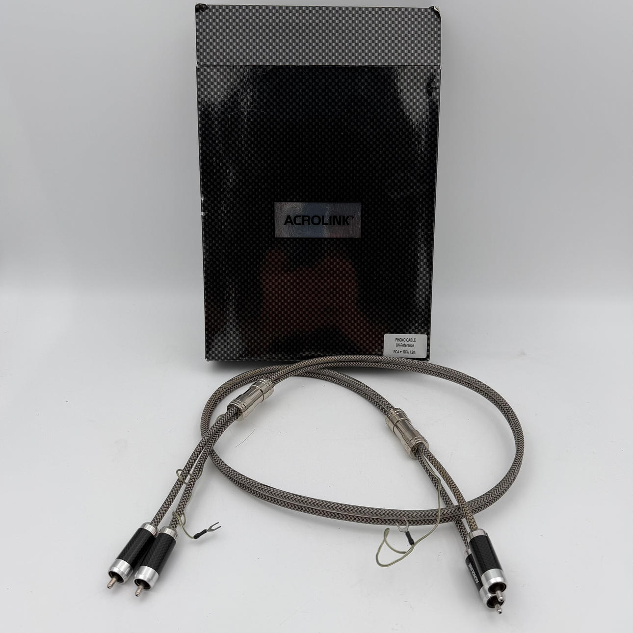 CABLE, Acrolink, Japan, model Phono cable 8N reference, RCA-RCA, 1.2 m.
