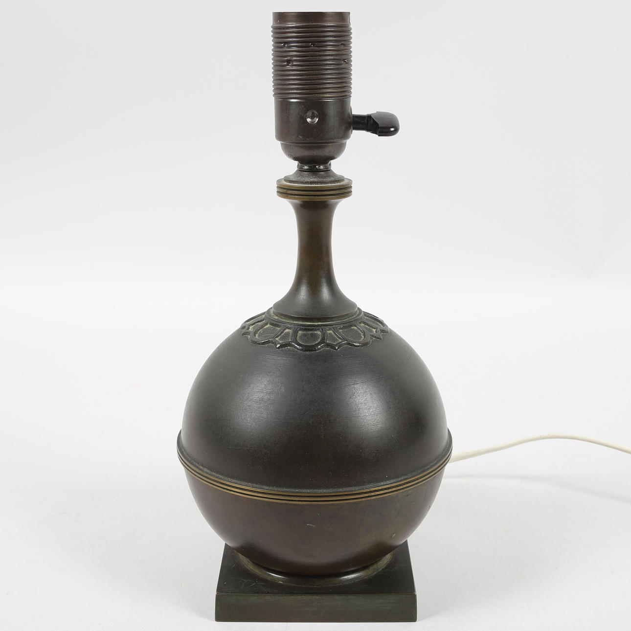 TABLE LAMP, bronze, model 58, Art Deco, GAB, 1930s.