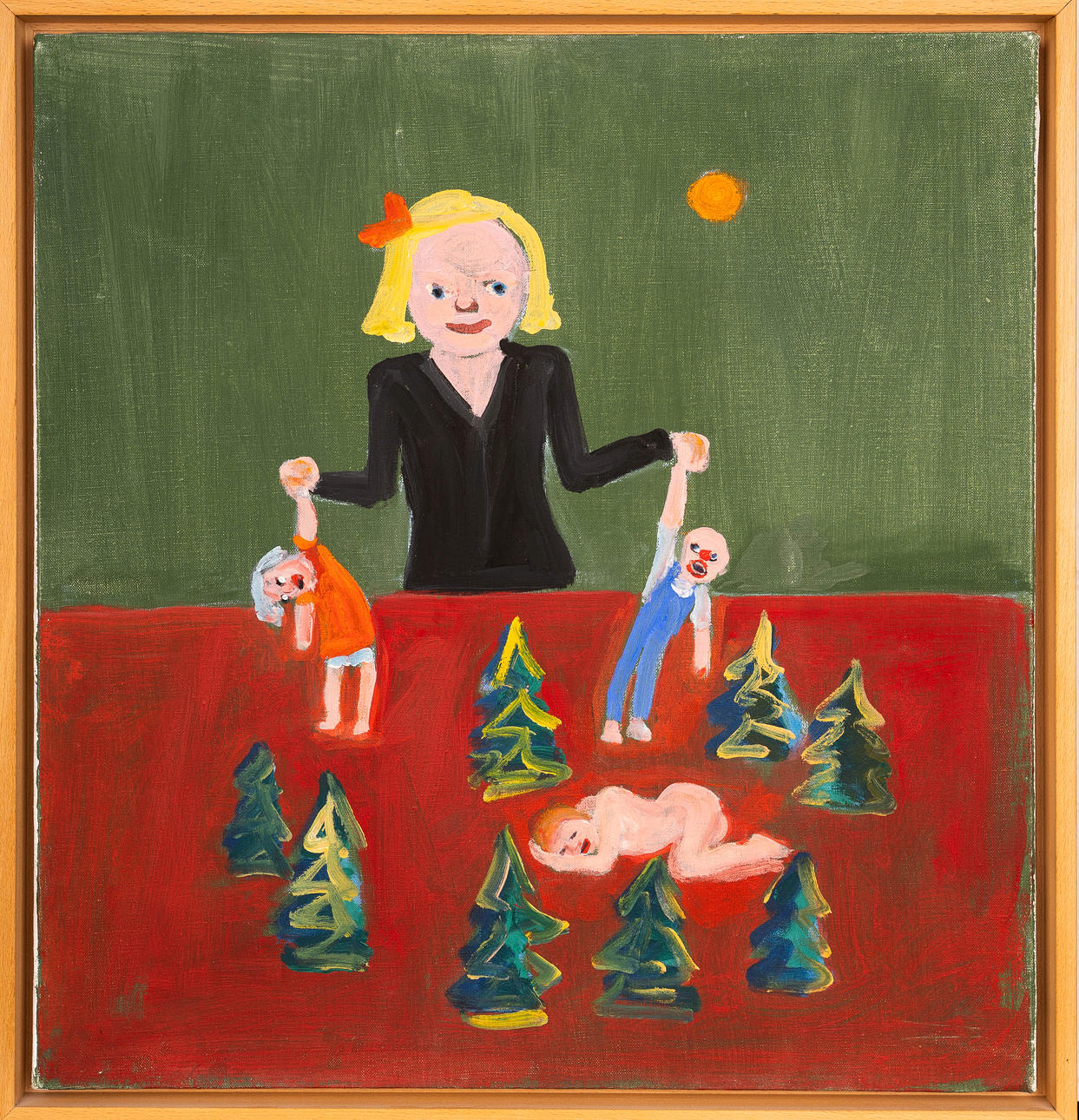 LENA CRONQVIST. Oil on canvas, signed, dated 2001.
