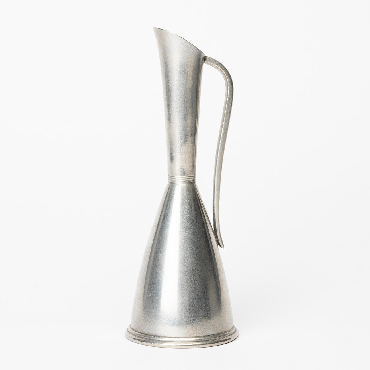 HANDLED VASE, pewter, GAB, 1960.