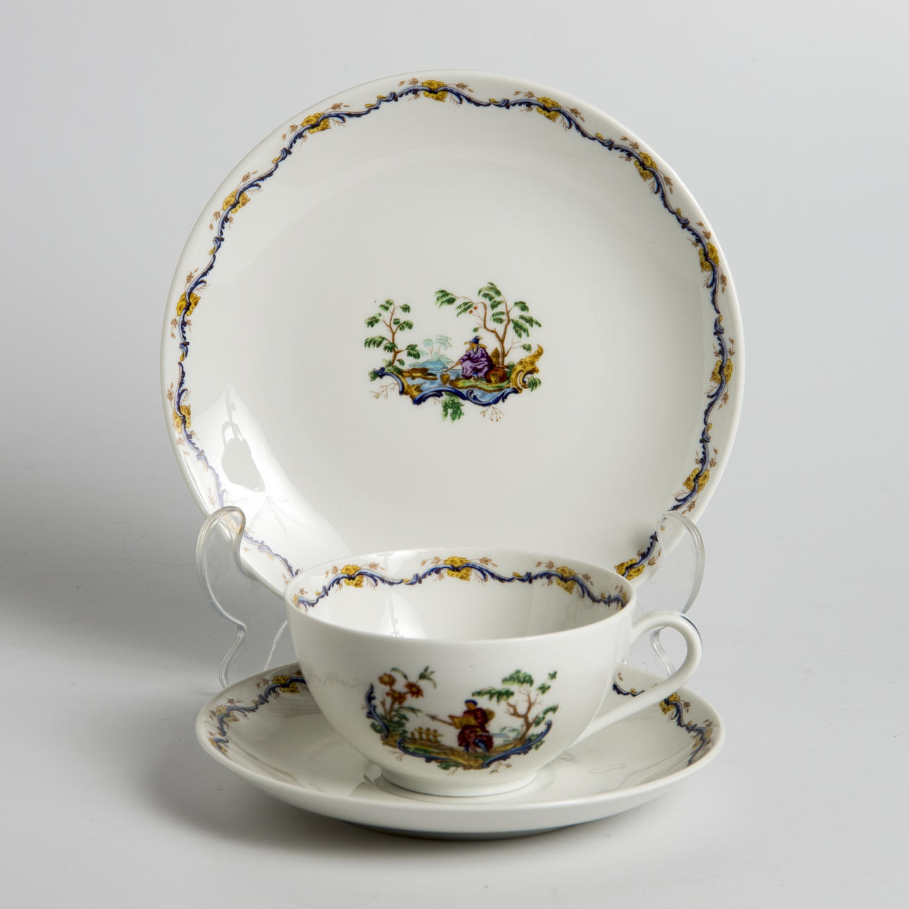 TESERVIS, 56 delar, "Nanking", Rörstrand.