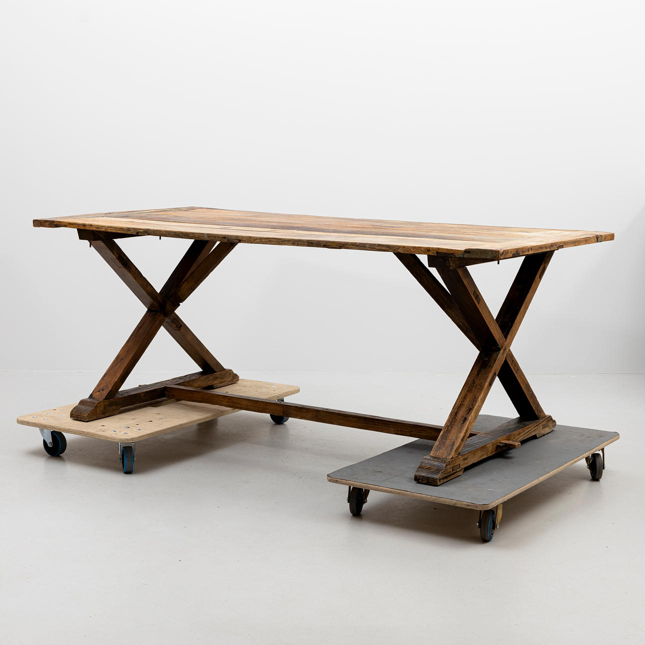 DINING TABLE, wood, modern manufacture.