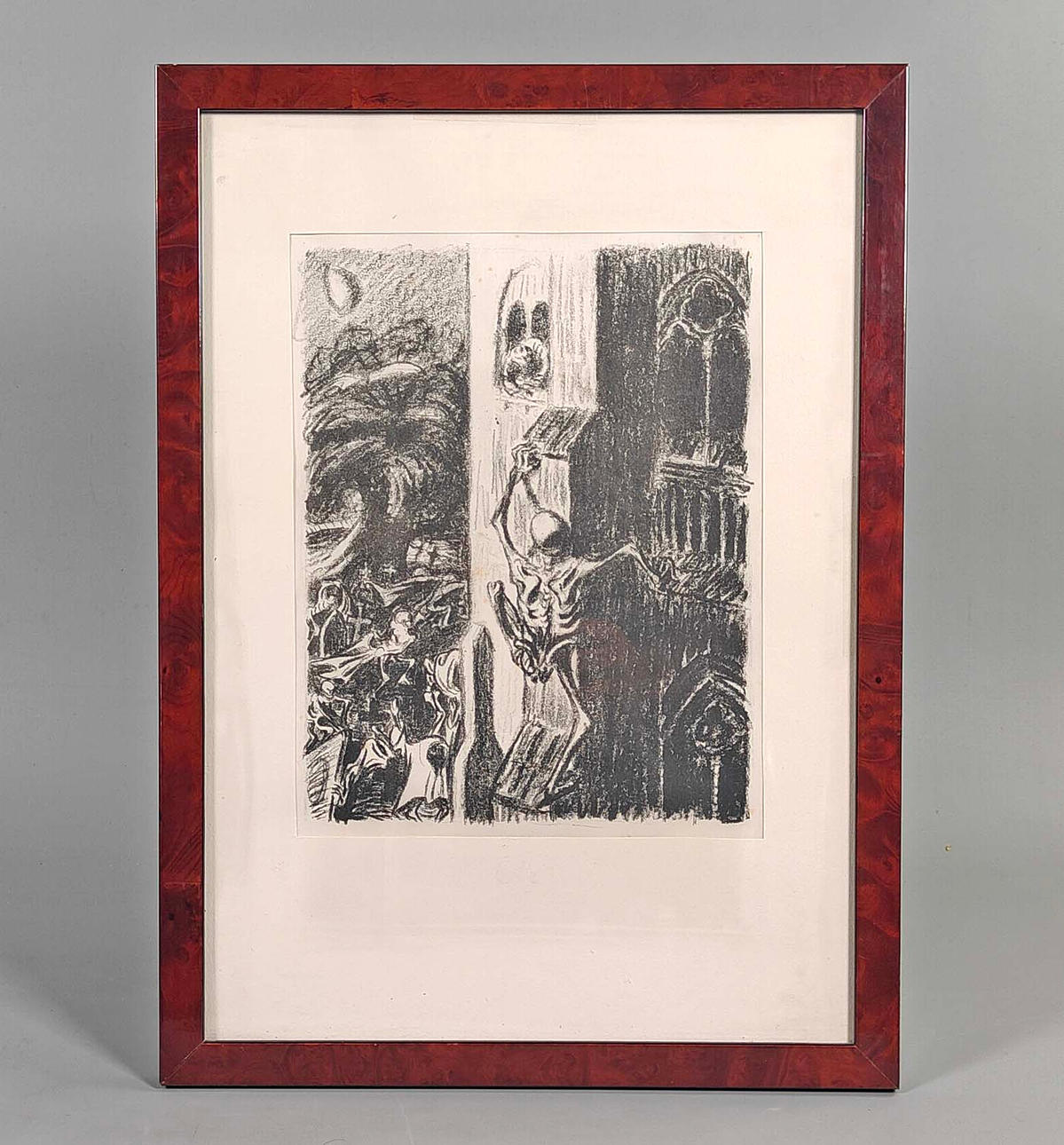 Print in frame.