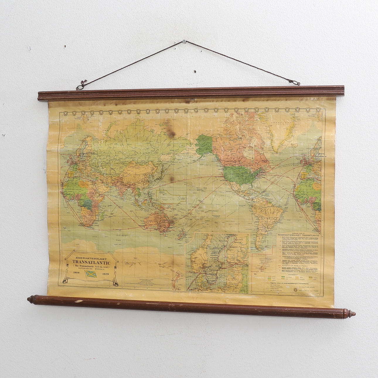 MAP, Rederiaktiebolaget Transatlantic 1929.