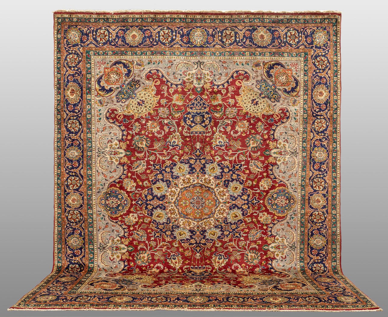 ORIENTAL CARPET. Tabriz, 410 x 307 cm.