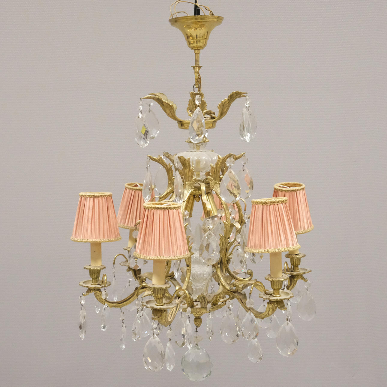 CHANDELIER, ROCOCO STYLE.