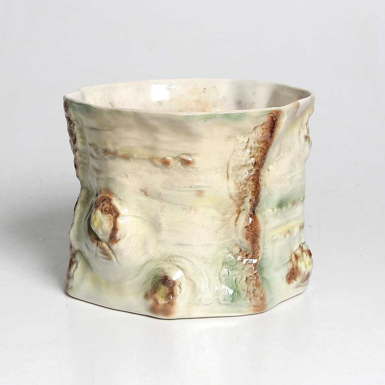 YTTERFODER, porslin, "Björkstubbe", Göteborg, 1900-talets början.