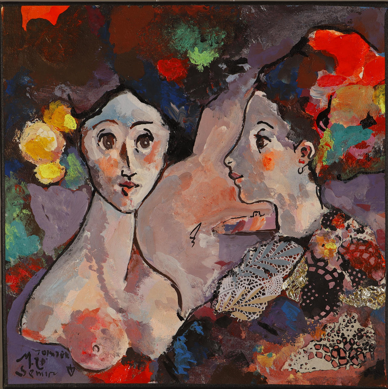 MIQUEL TORNER DE SEMIR. Female figures.