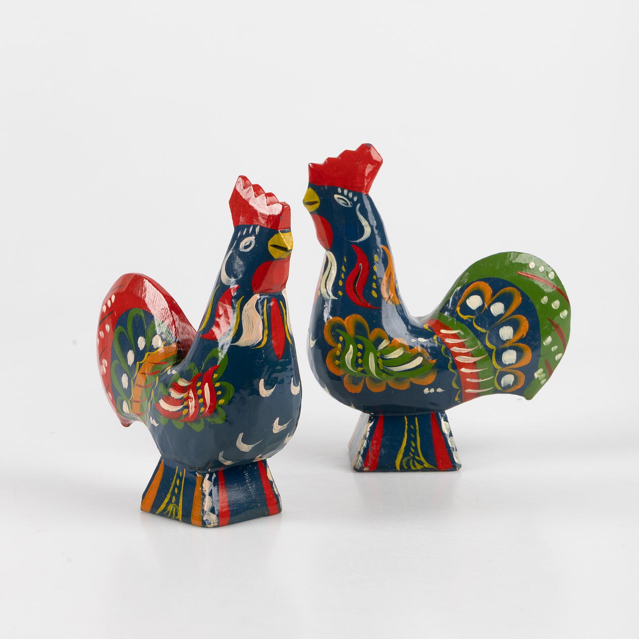G. A. OLSSON, NUSNÄS, MORA, Roosters, 1 pair.
