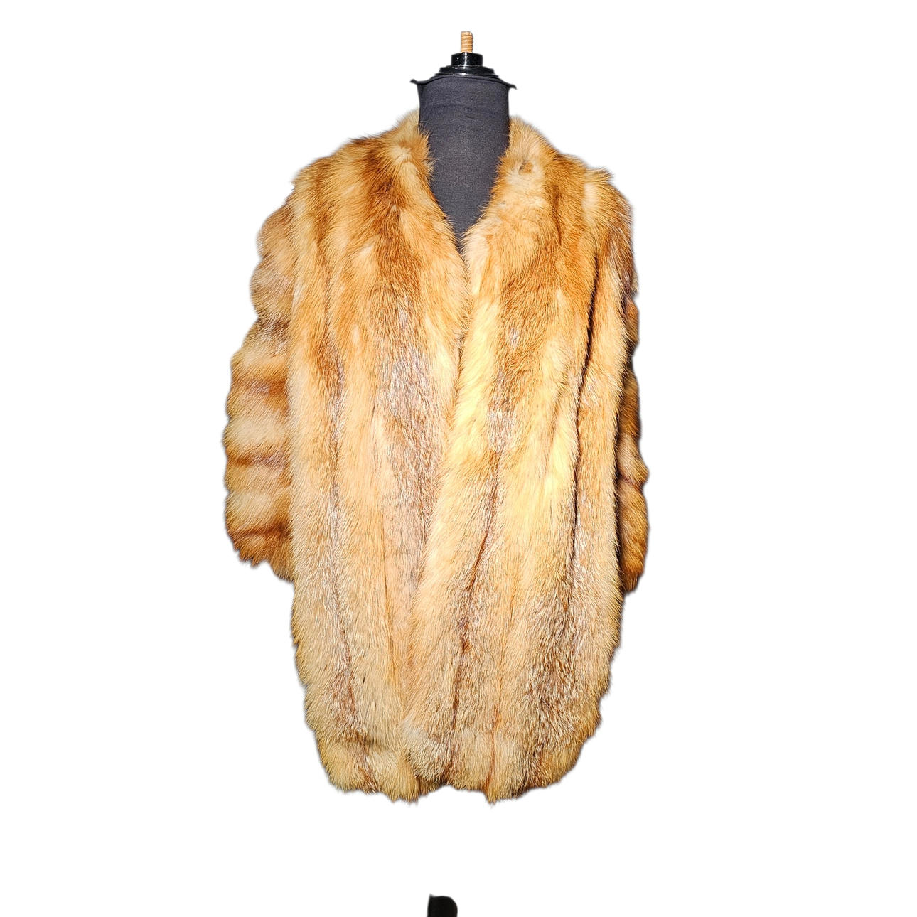 Stole - Canadian fox capelet.