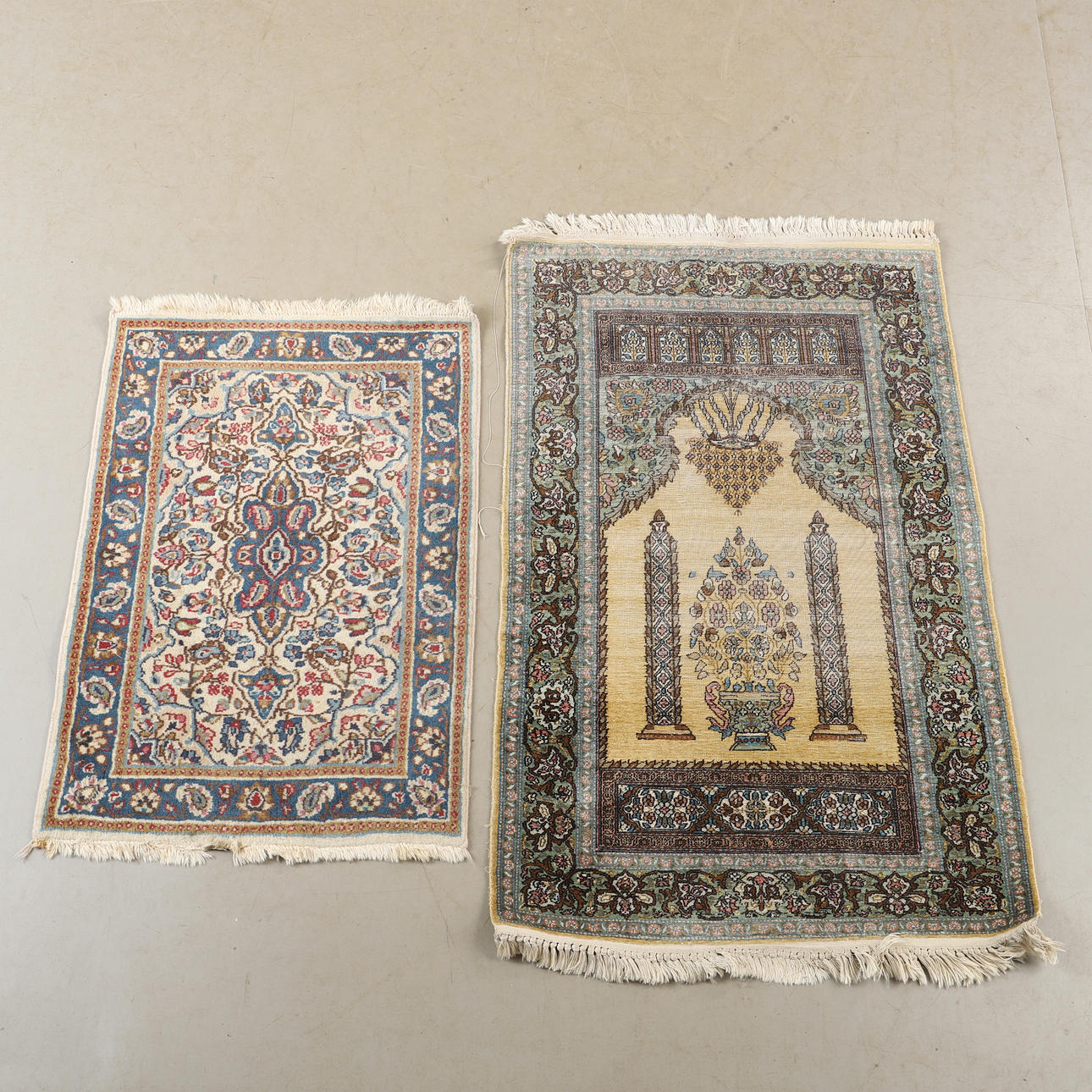 CARPETS, 2 pieces, oriental.
