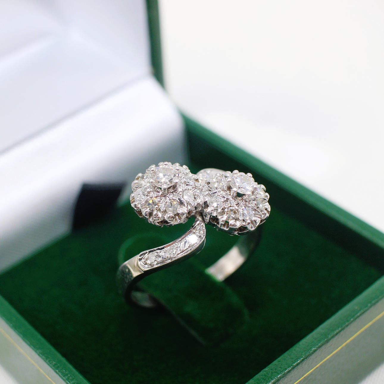 CERTIFIED TOI ET MOI CLUSTER RING.