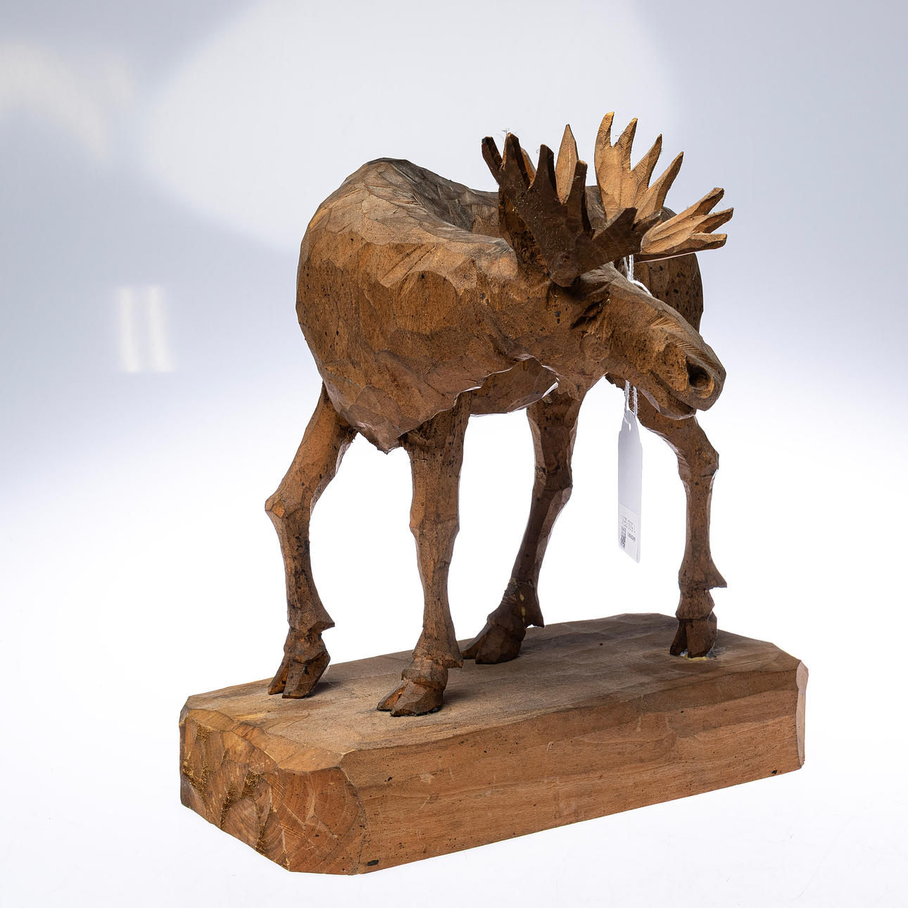 WERNER SJÖBERG, sculpture, moose.