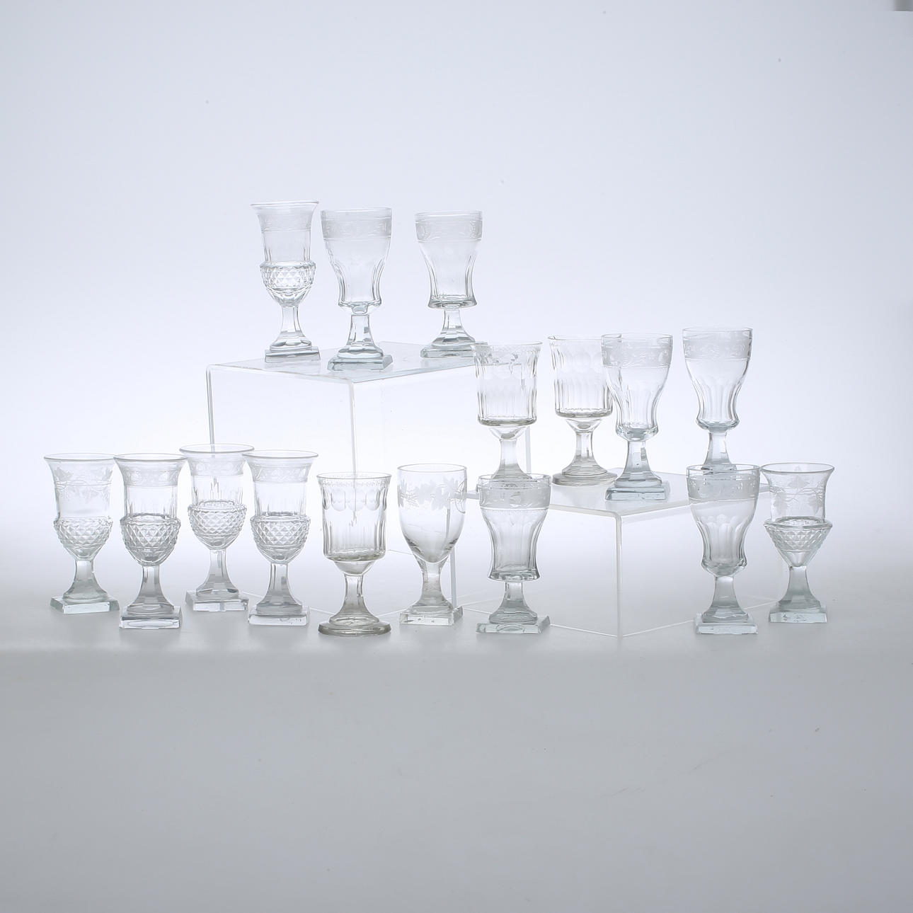 STARKVINSGLAS, 16 st, 1800-/1900-tal.