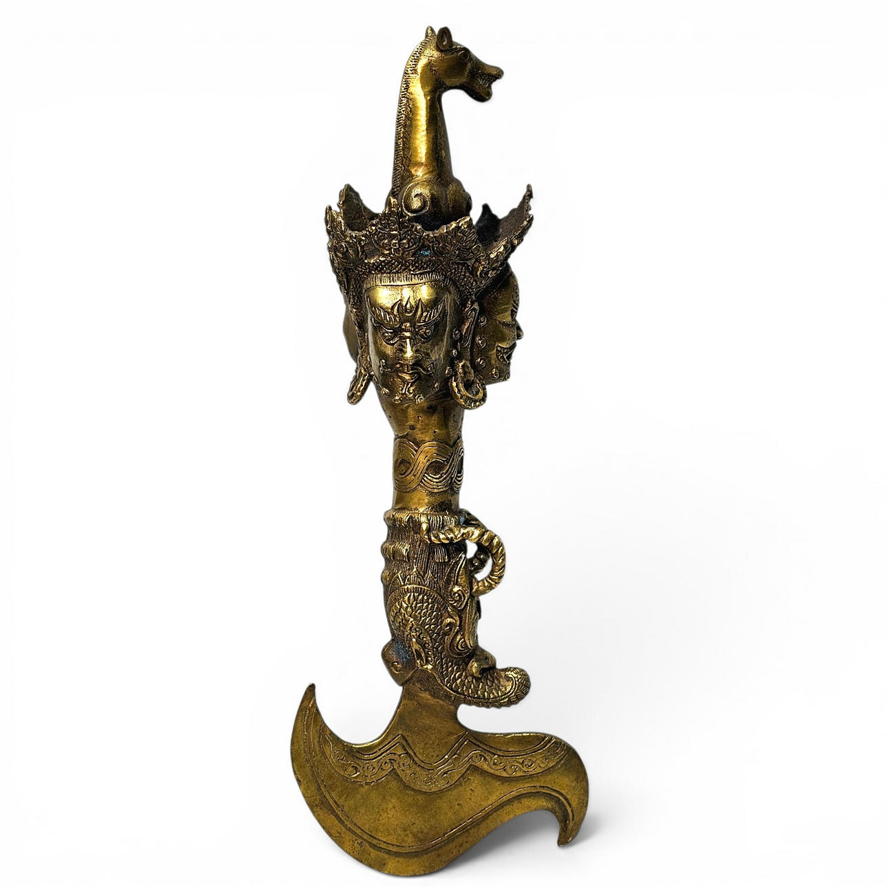Kartika Phurba. Tibetan bronze knife.