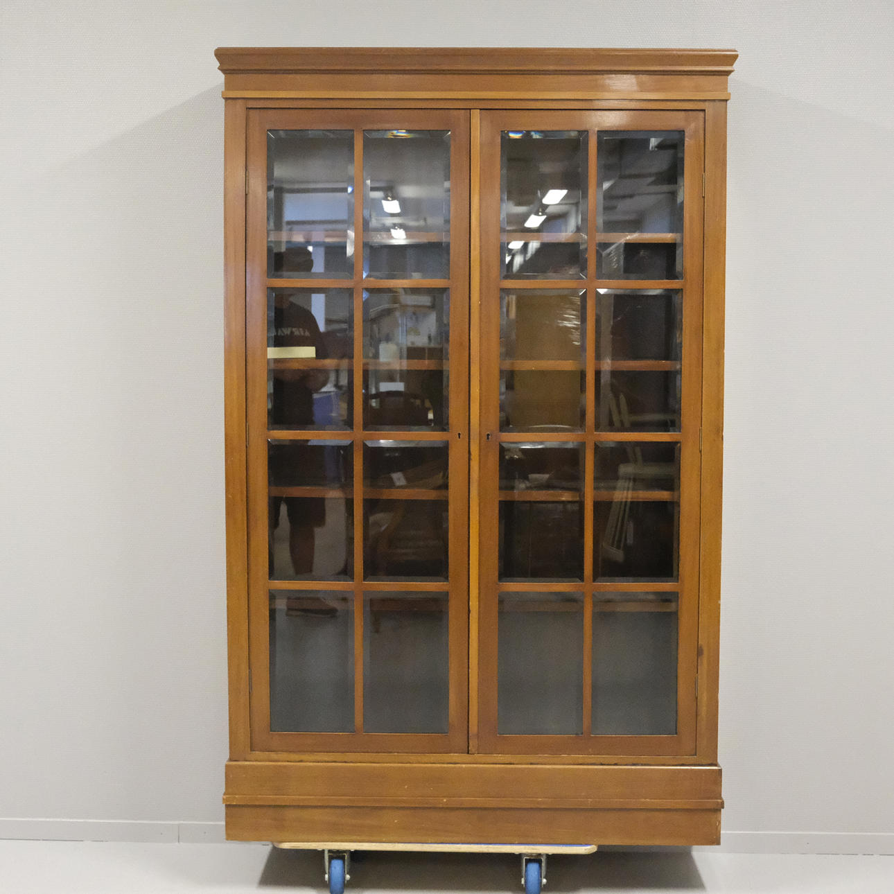 BOOK DISPLAY CABINET, 20th century.