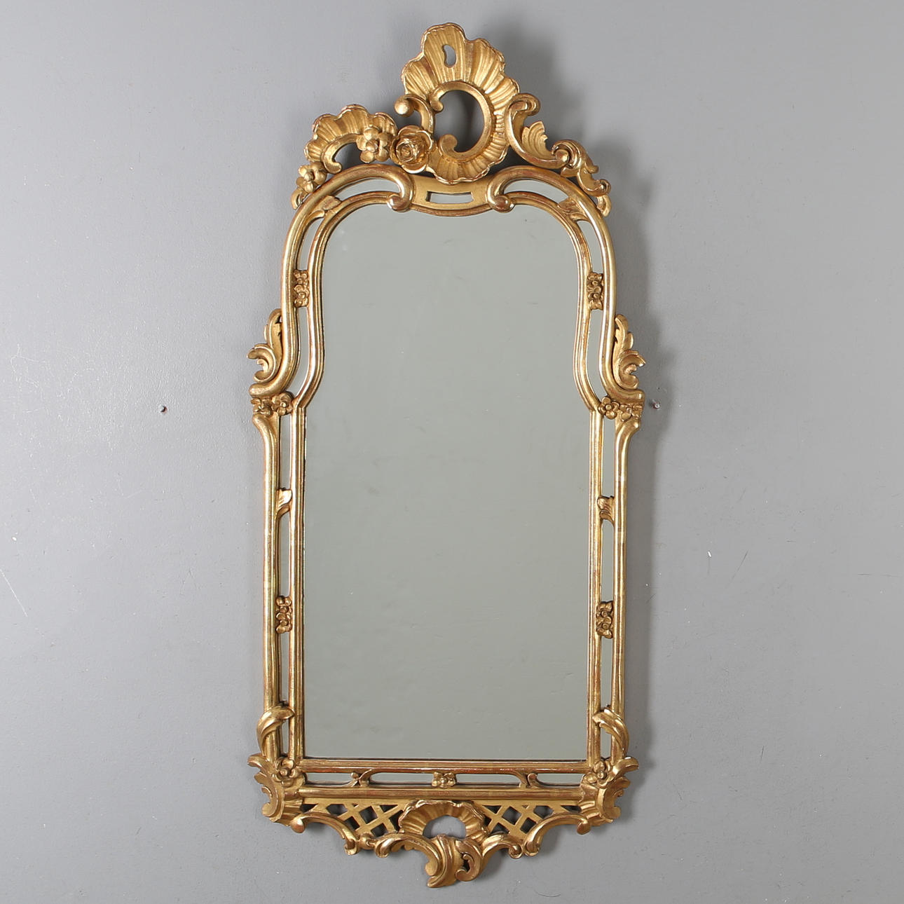 SPEGEL, rokokostil, Claes Hultberg AB, Stockholm, 1900-tal.