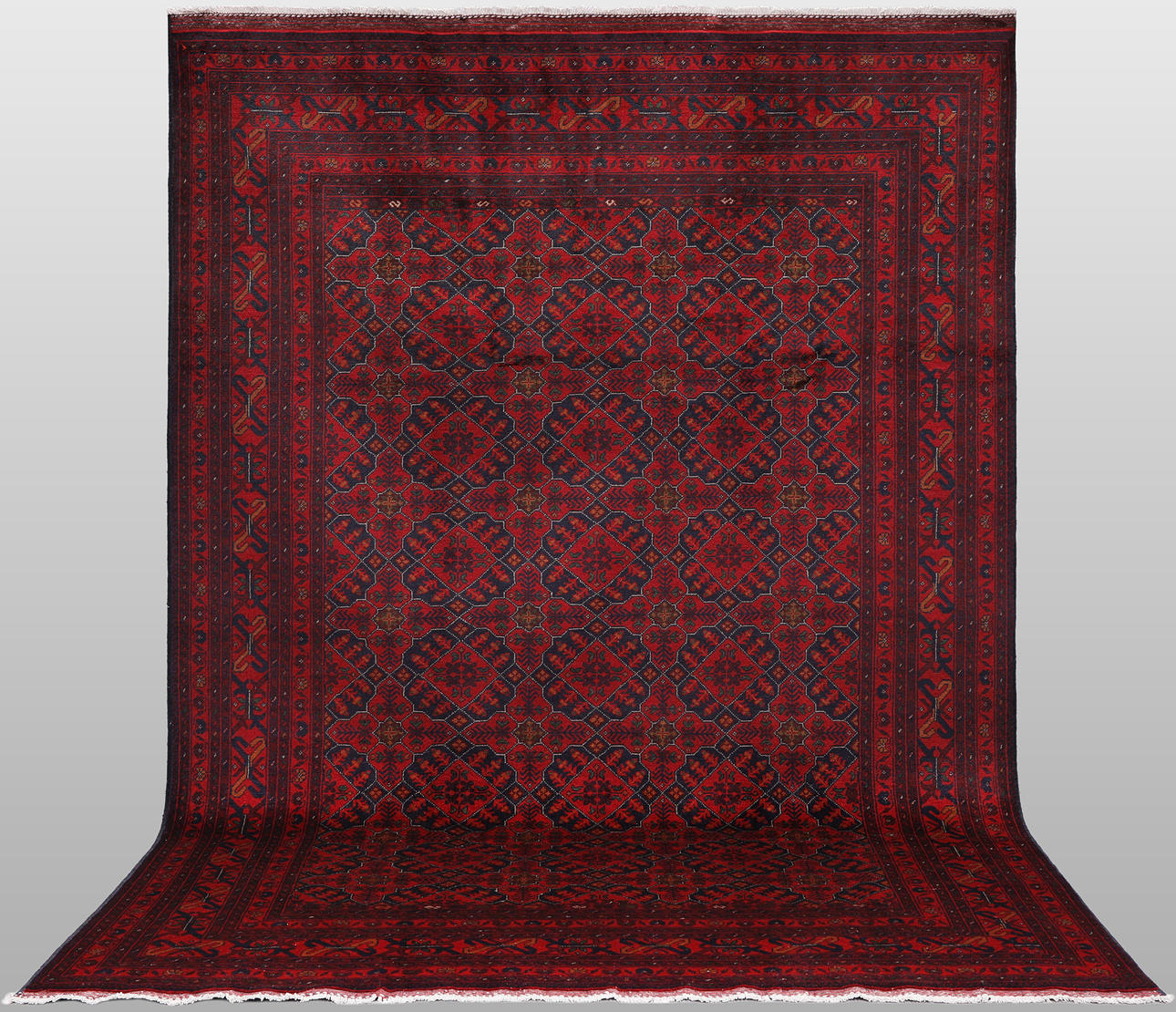 CARPET. Afghan fine, 292 x 199 cm.