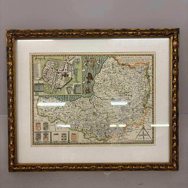 REPRODUCTION ANTIQUE MAP.