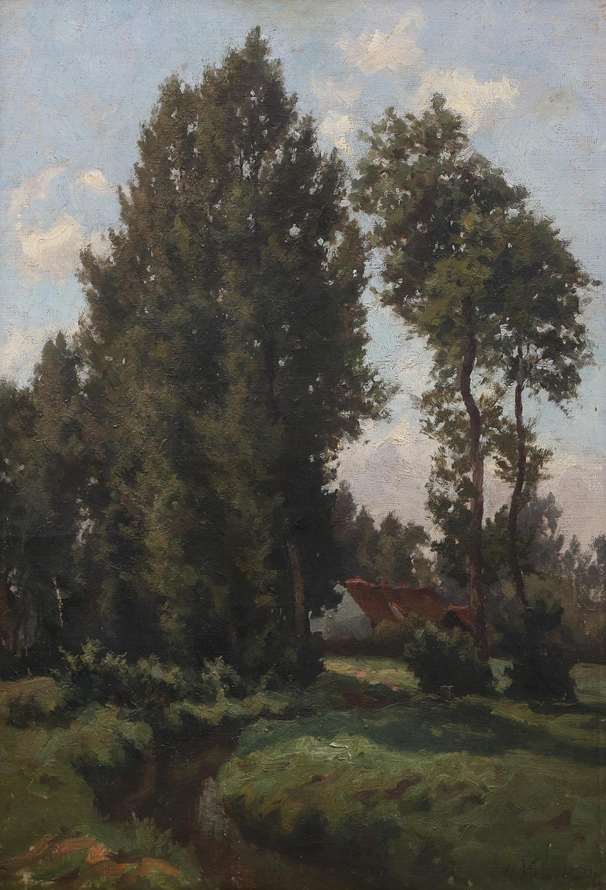 HENDRIK VAN DER HECHT. Landscape.