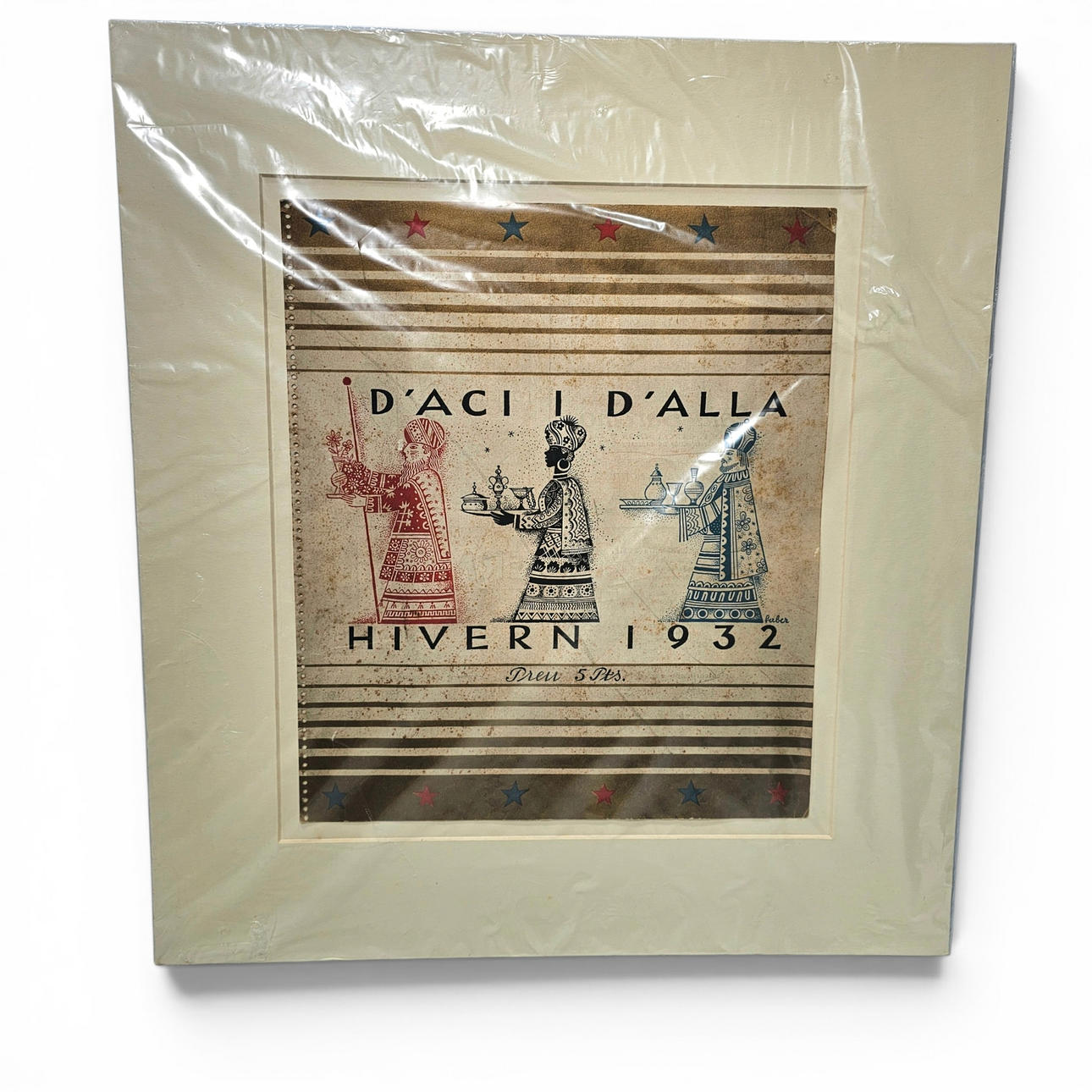 D'ací i d'allá, Winter 1932. Original poster.