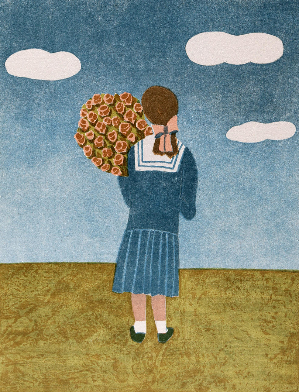 ISABEL GARRIGA. A girl.