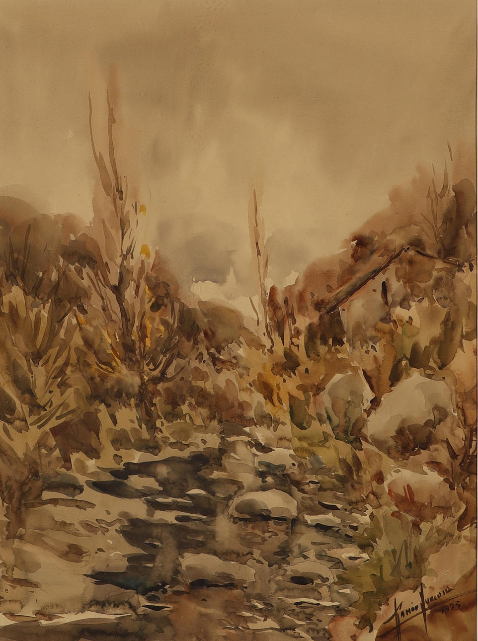 RAMON JUNCOSA. Landscape.