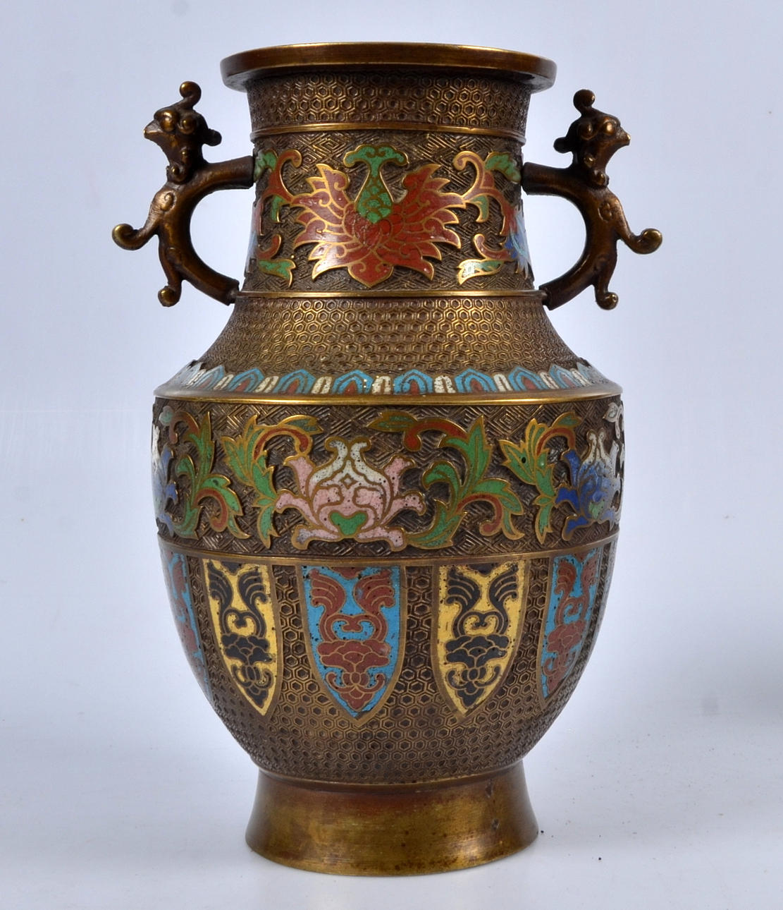 URNA, brons, Kina, 1800/1900-tal.