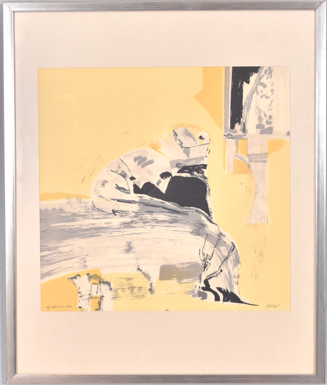 GUNNAR JOHNSSON. Colour lithograph.