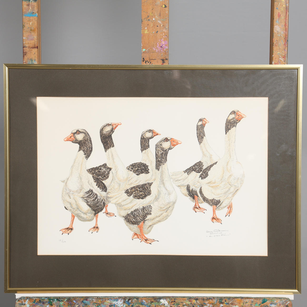 HASSE ANDERSSON. LITHOGRAPH, signed and numbered.