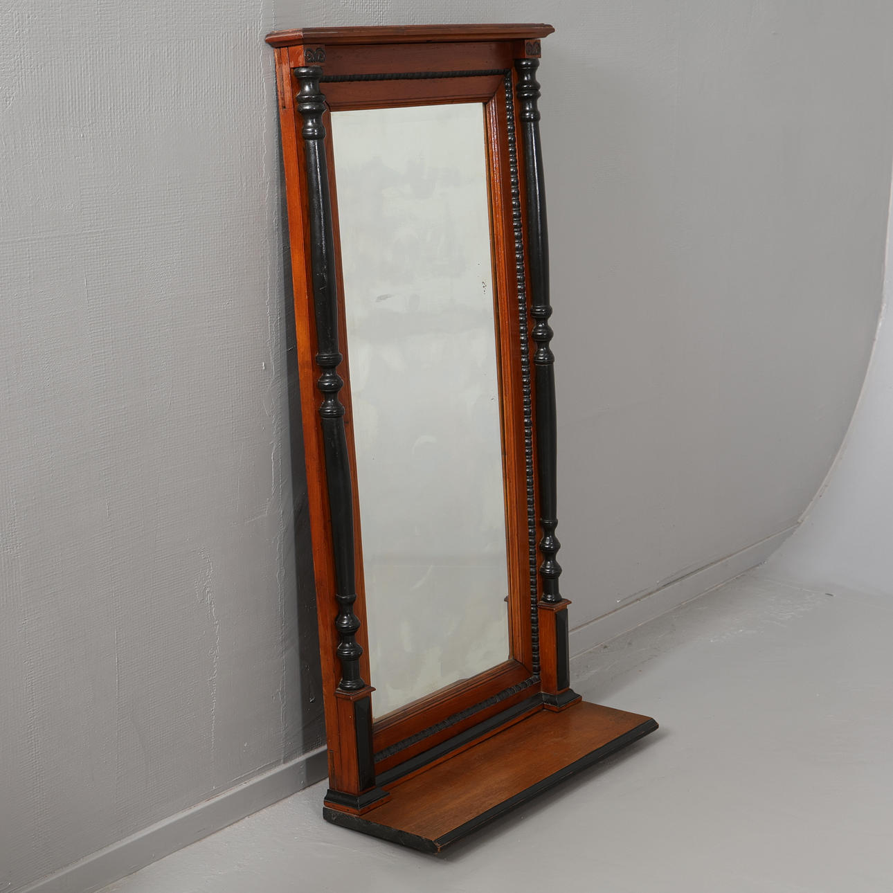 MIRROR with shelf, Neo-Renaissance style.