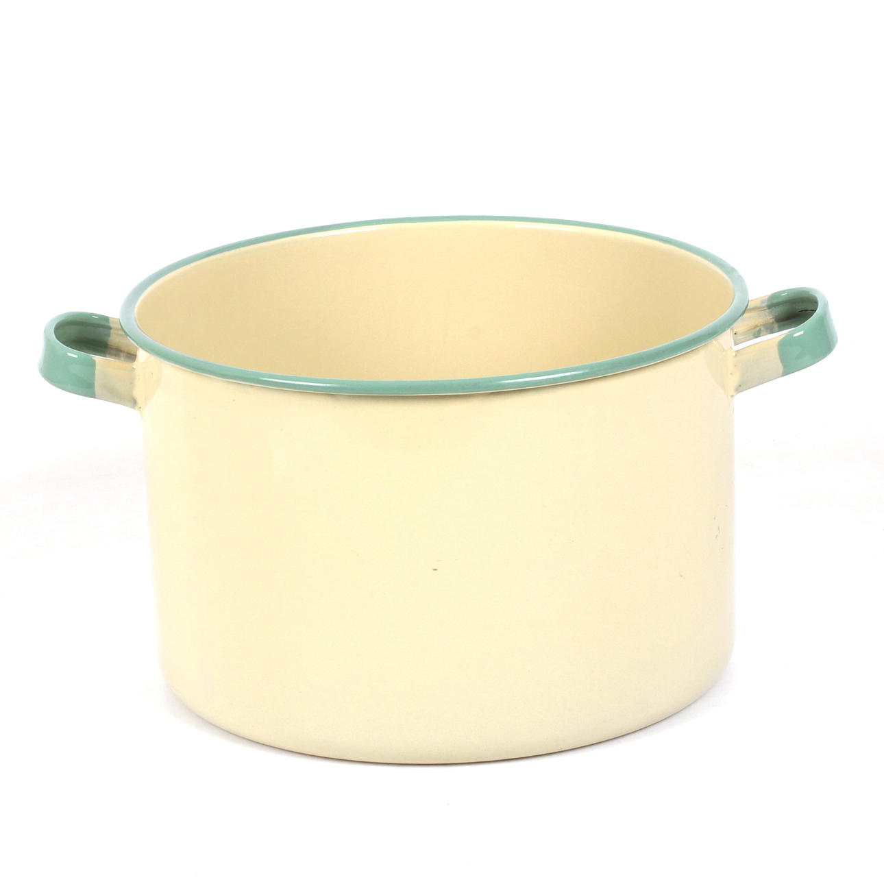 POT, enamelled metal, Kockums.