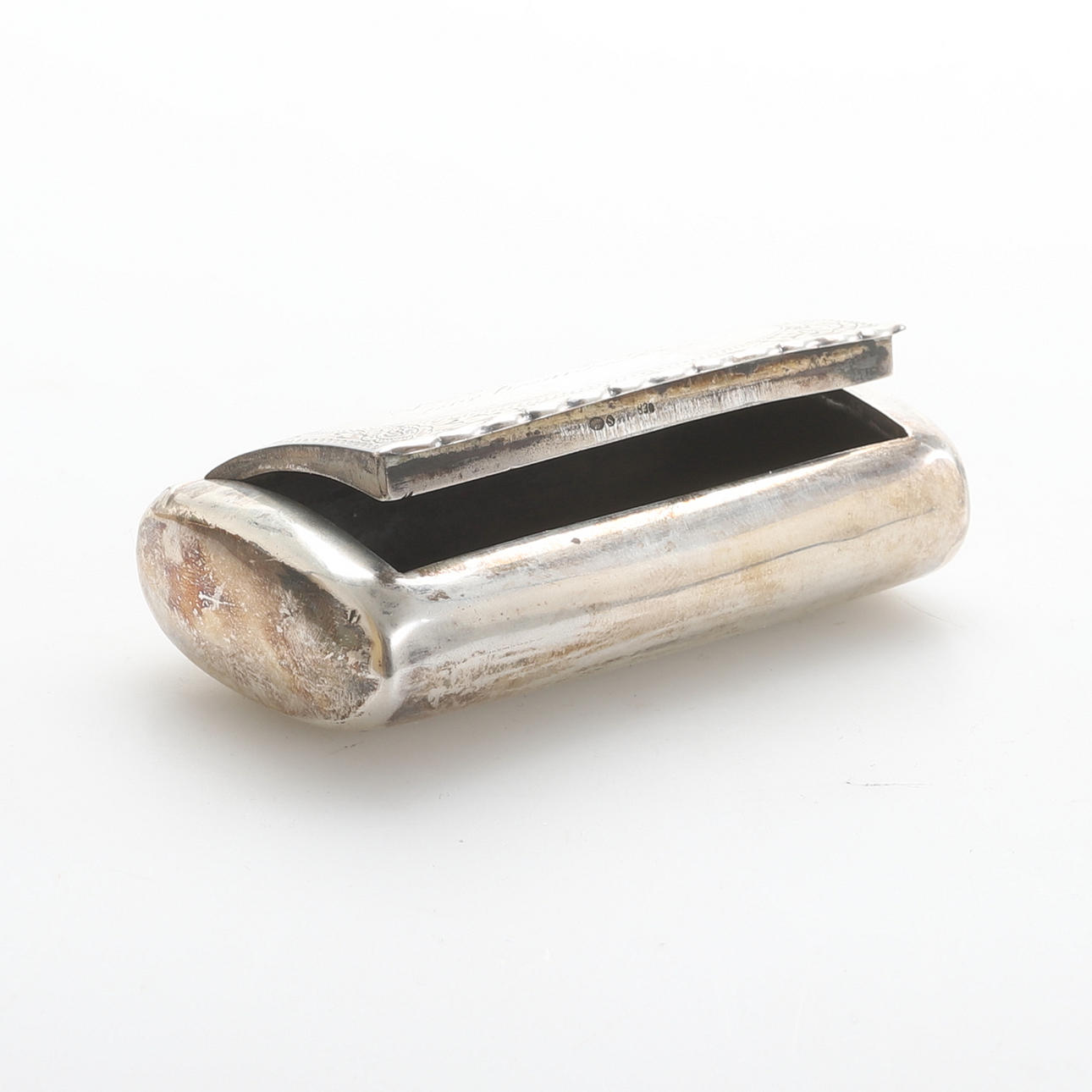 SNUFF BOX, silver.