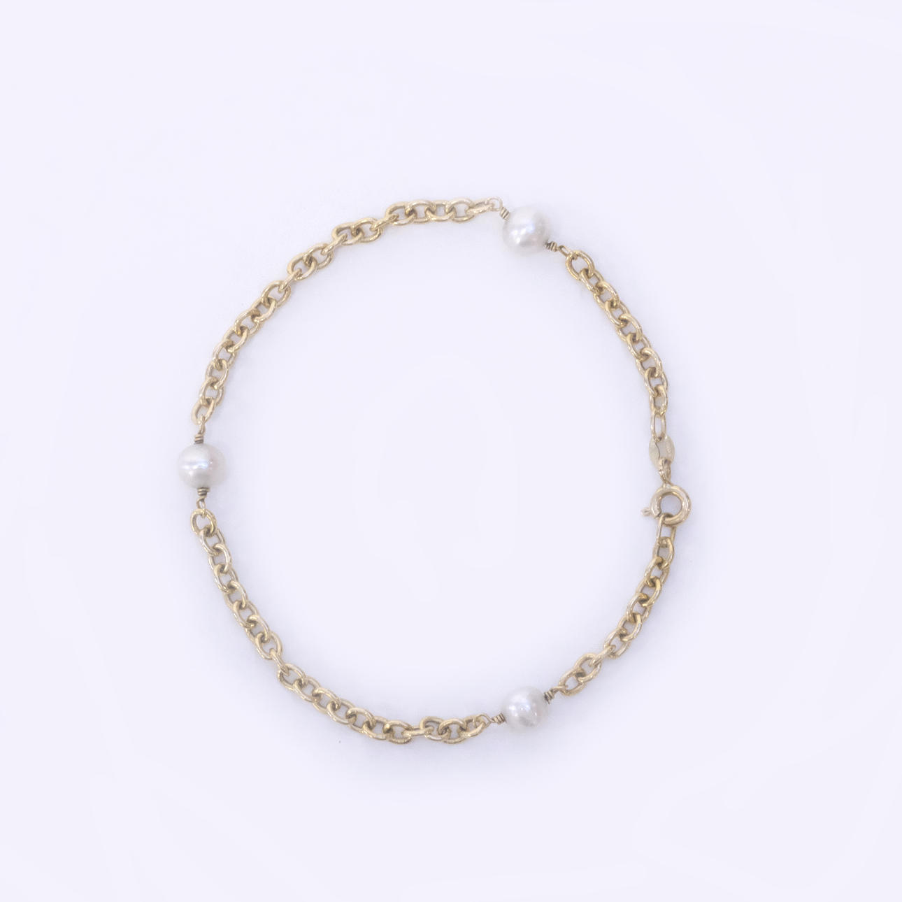 BRACELET WITH PEARLS, 18K GOLD.