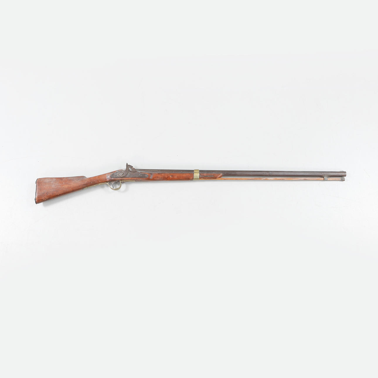 PERCUSSION RIFLE, 19th century.