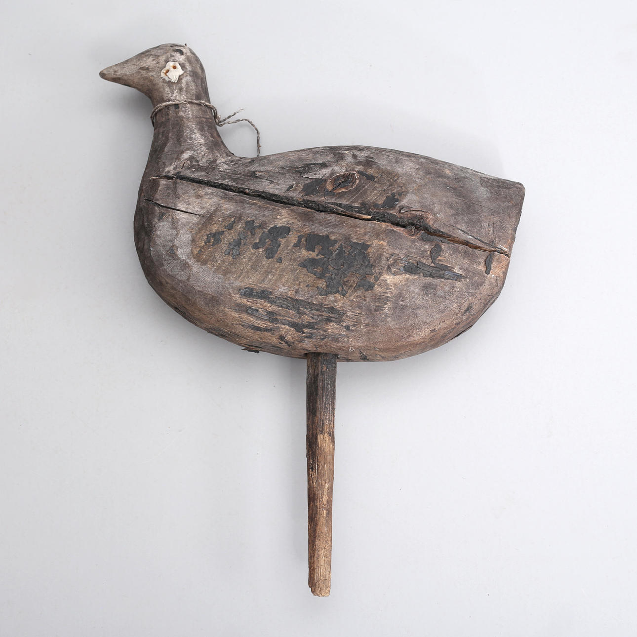 DECOY, wood, early 20th century.
