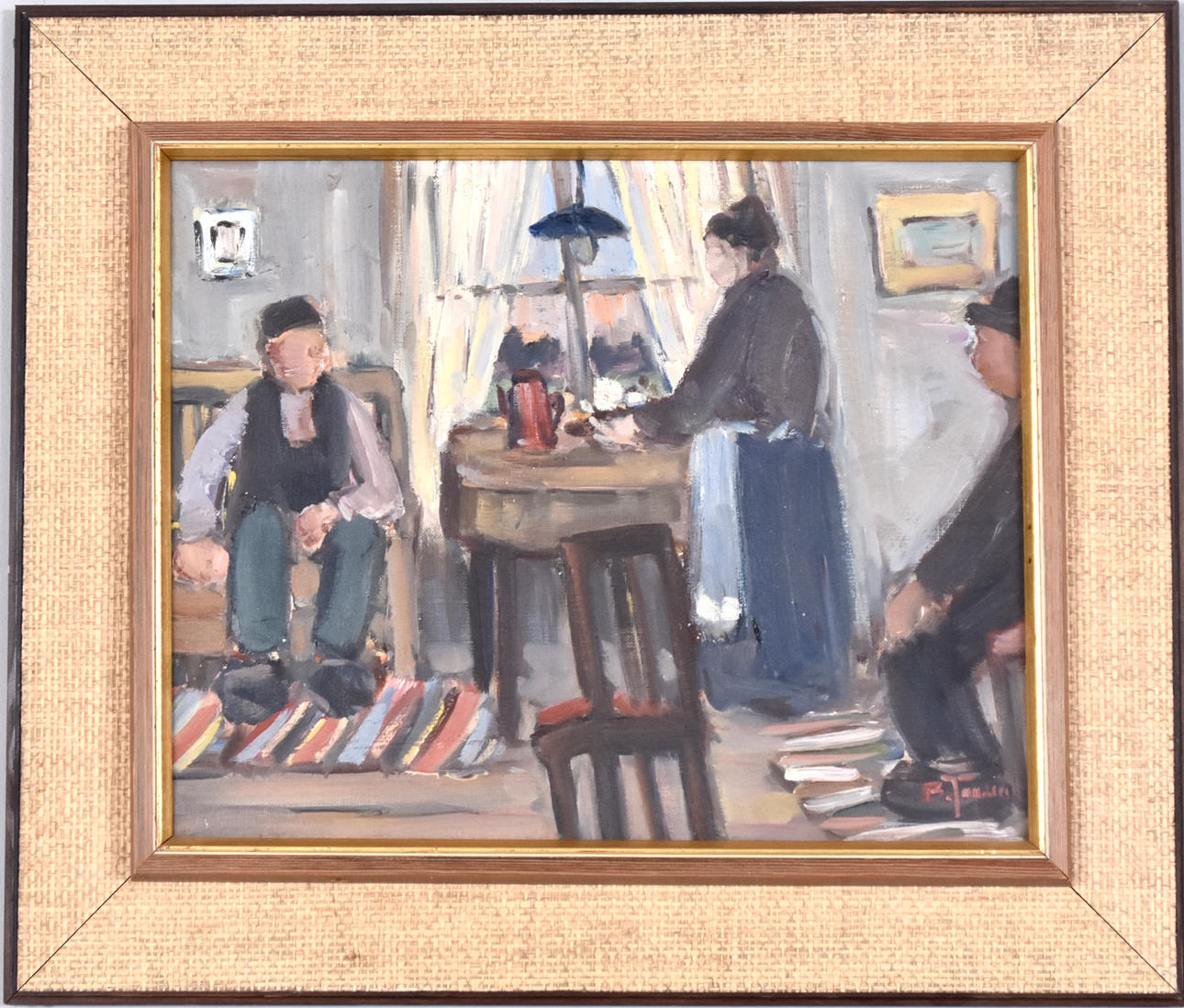 BROR JÖNSSON. Oil on canvas.