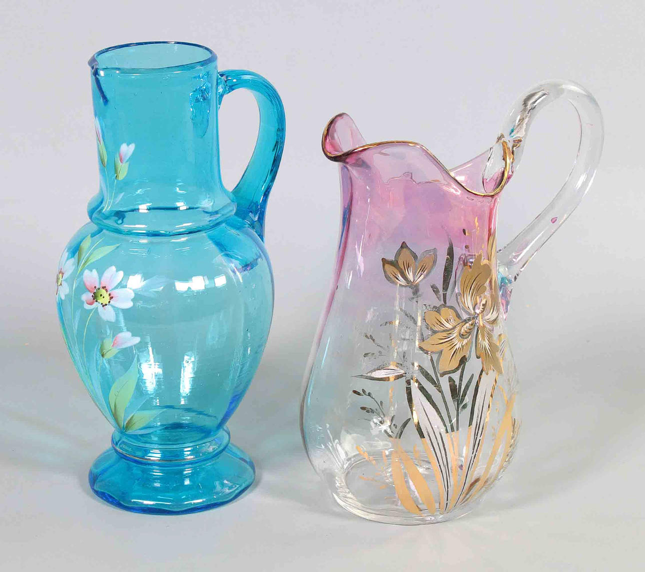2 PITCHERS CIRCA 1900.
