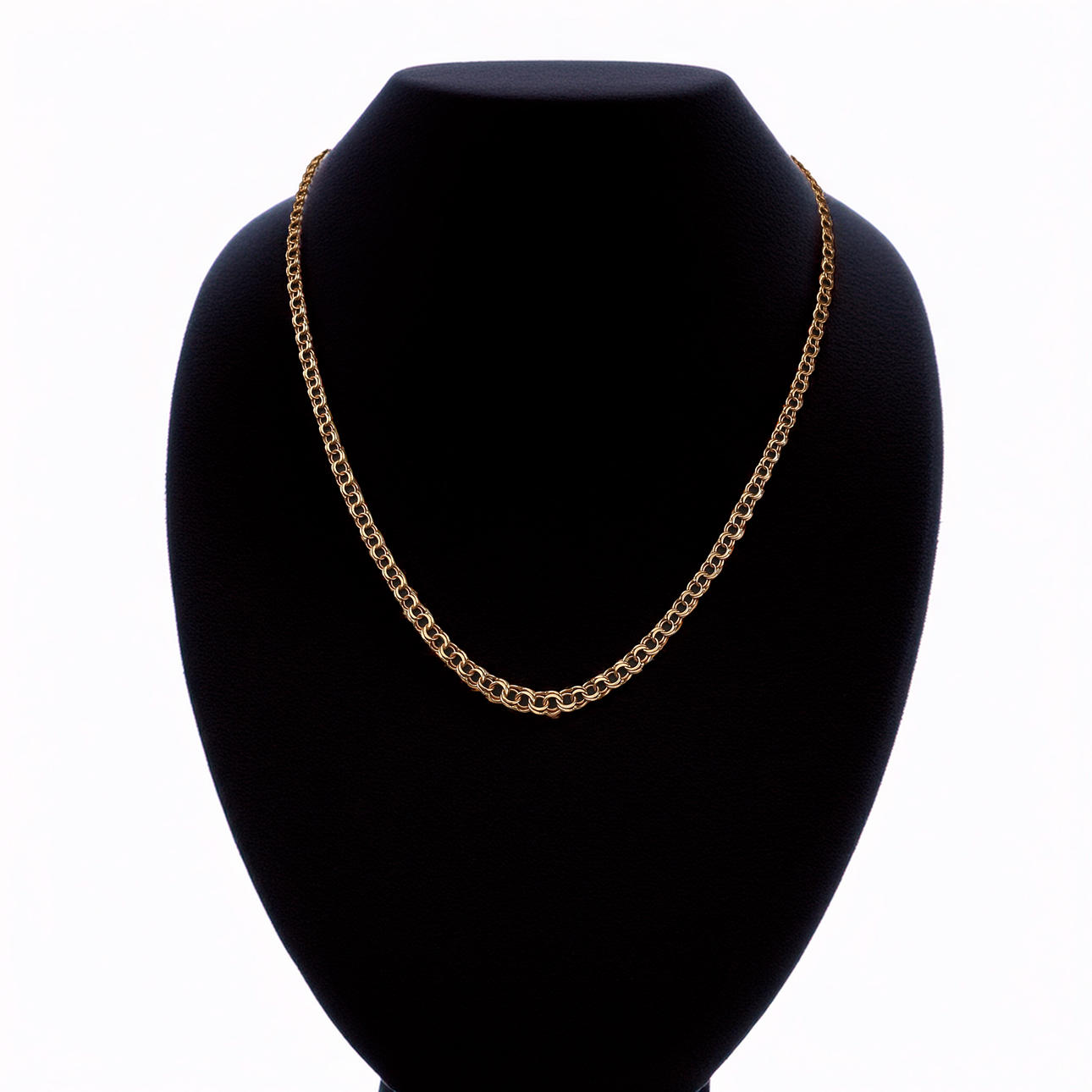 Necklace, Bismarck model, 18k gold.
