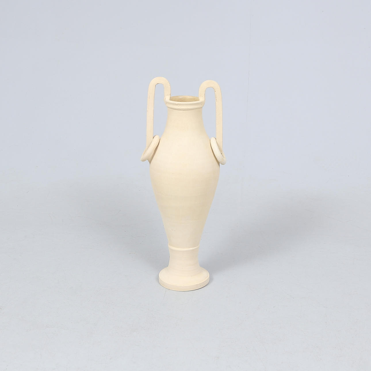 GARDEN URN, terracotta, hand-thrown.
