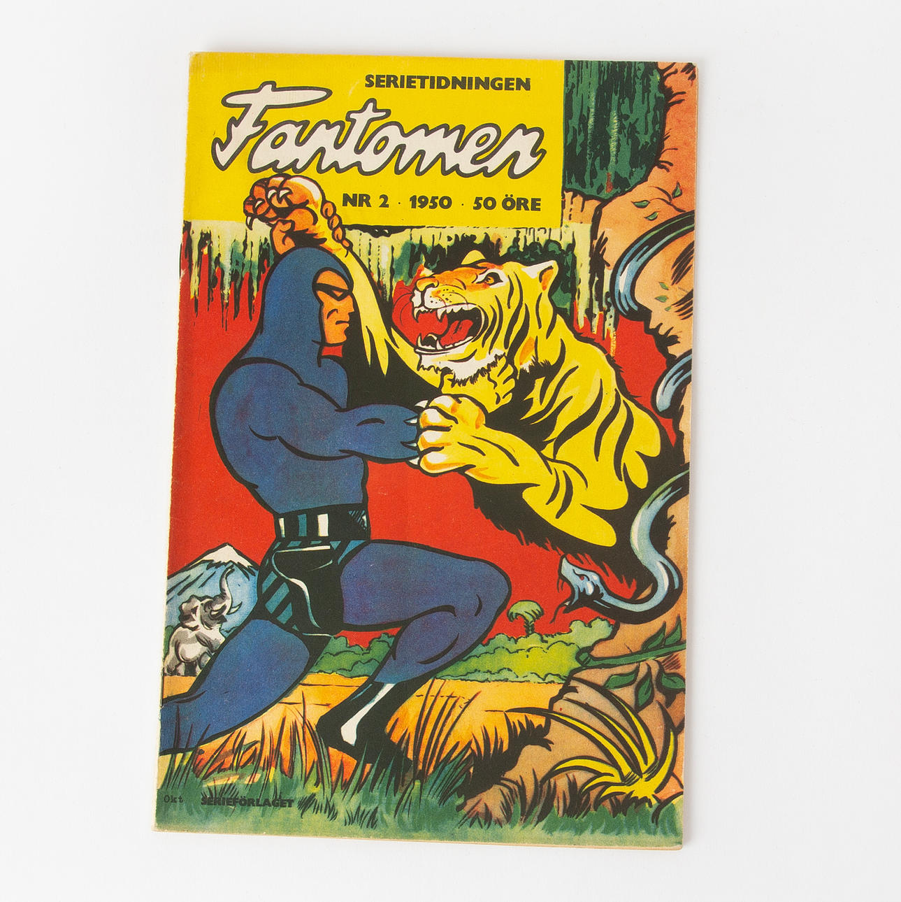 COMIC BOOK. Fantomen, no. 2, 1950.