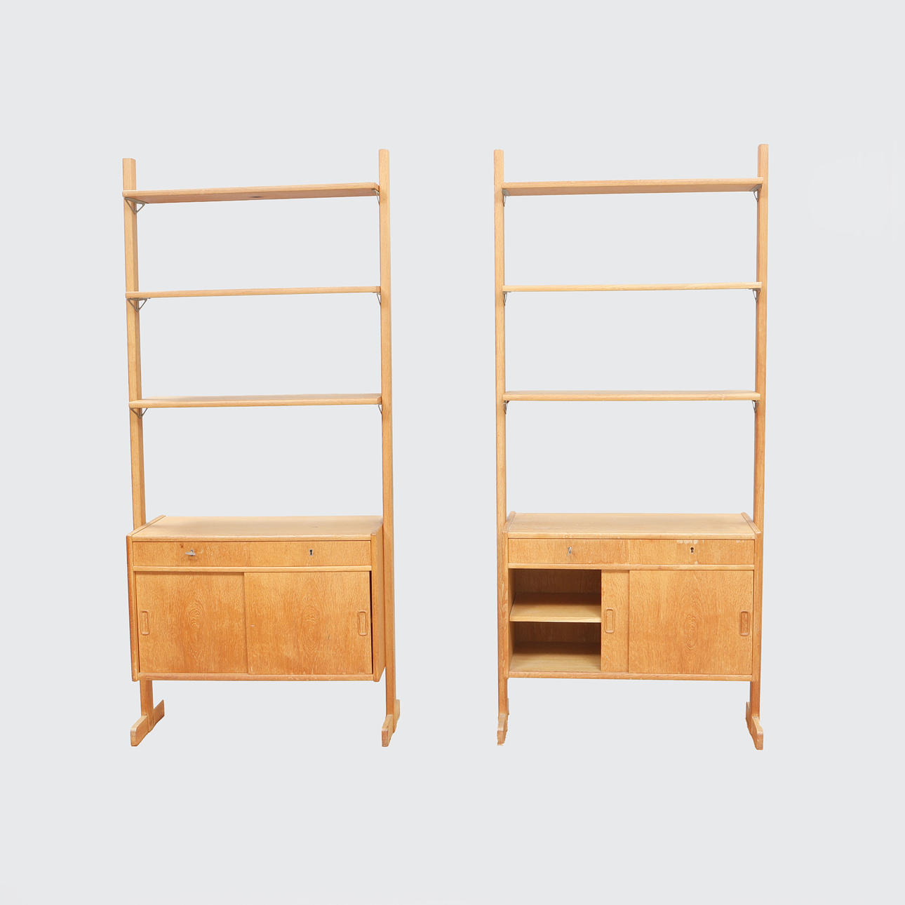 BOOKCASES, 2 pcs, "Contour I", Ikea.
