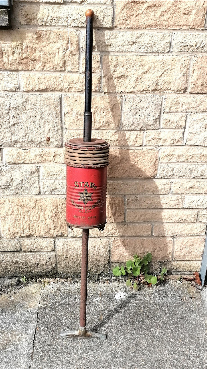 ANTIQUE STAR VACUUM CLEANER PAT 18899.